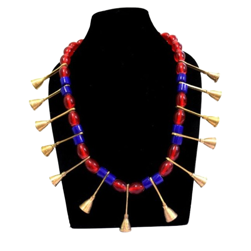 Flowerchild - Ao Traditional Beaded Necklace with Bells