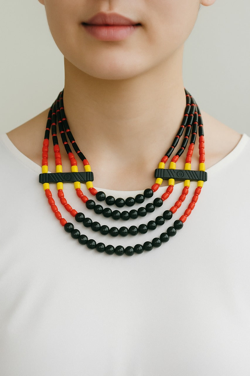 Customized-multi-strands-Naga-Seed-Beads-Necklace-Flowerchild