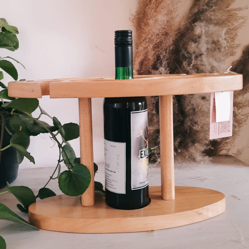 Fine Wine Wooden Caddy- Mawon Woodworks