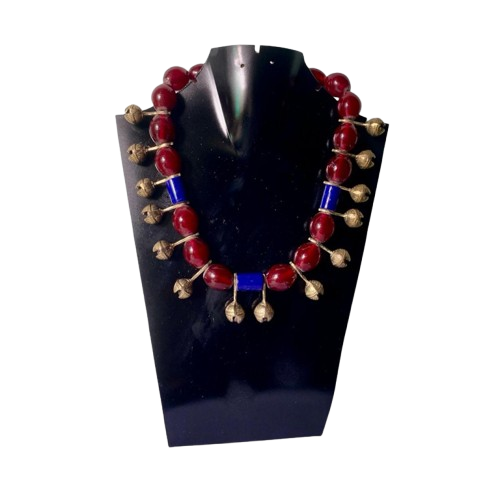 Flower Child-Ao Traditional Necklace in Brass Bells