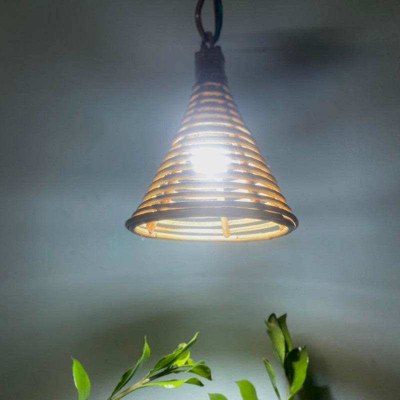 Handmade twirl hanging lampshade- Indigi crafts