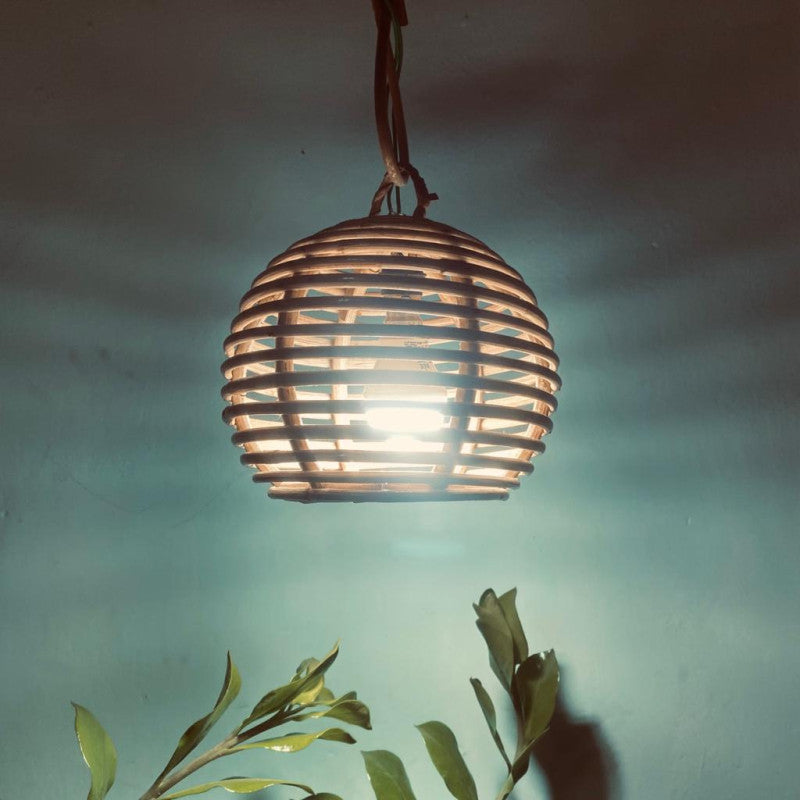 Hanging globe shape lampshade- Indigi crafts
