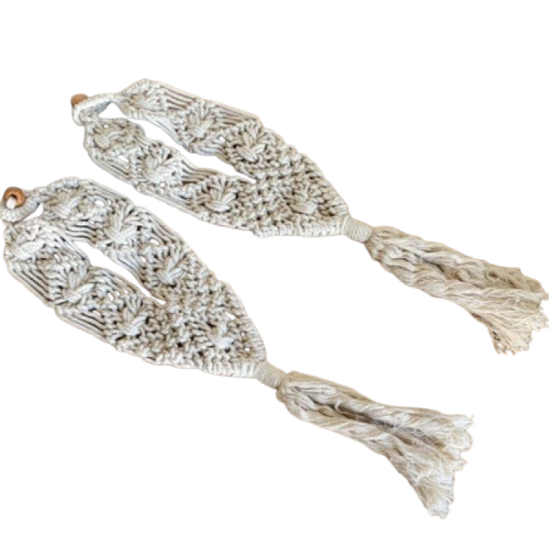 Macrame Cutain Back tie Tassel long - SA Craft