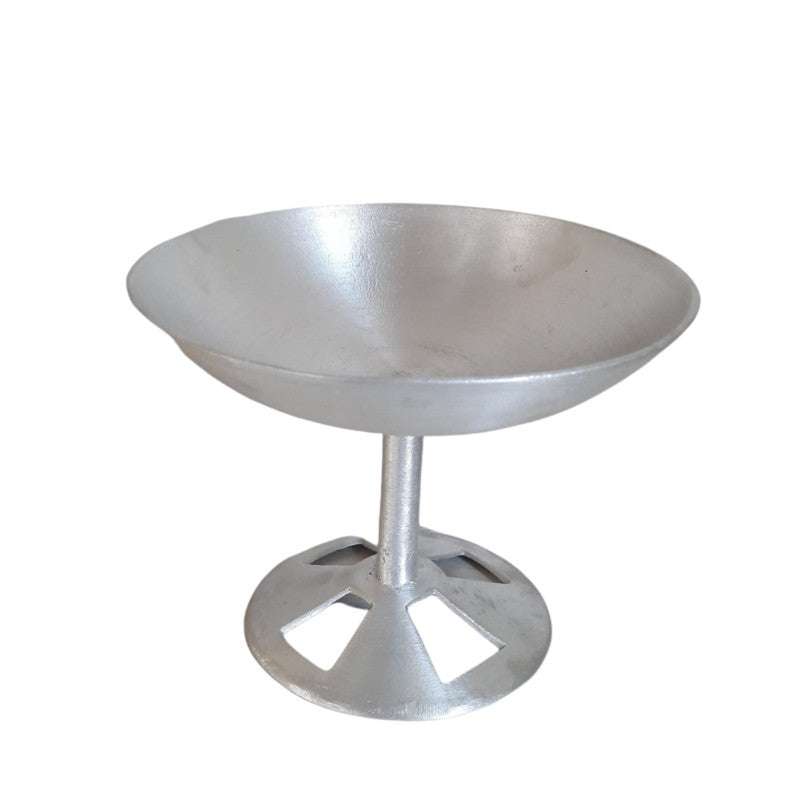 Mizoram Aluminium Handmade Stand tall Plate