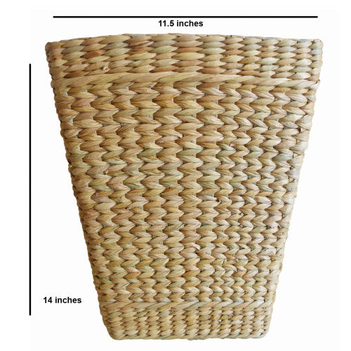Eco Friendly Handwoven Water Reed Vase - Indigi Craft