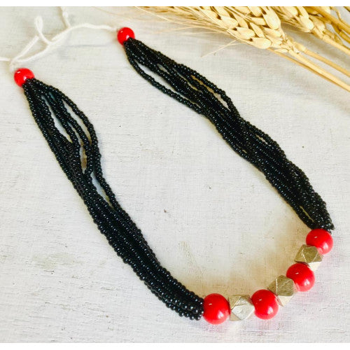 Dimasa Traditional Choker - Black Dimasa Ethnic Collections