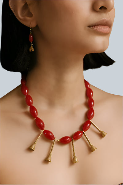 Eye Catchers Necklace Set - Erui Designs