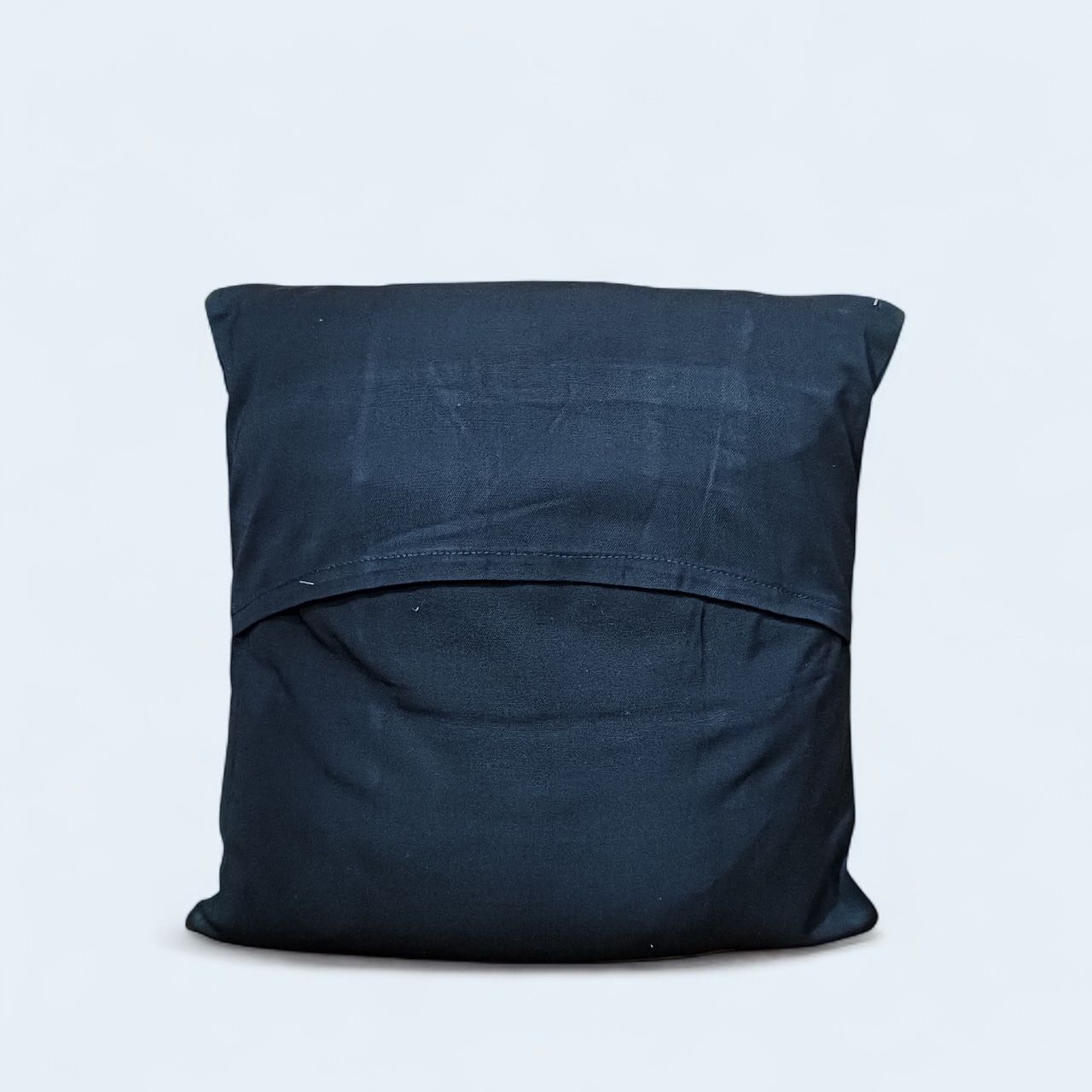Yellow-Stripe-Black-Cushion-Cover-Single-Piece-Ethnic-Inspirations-back.