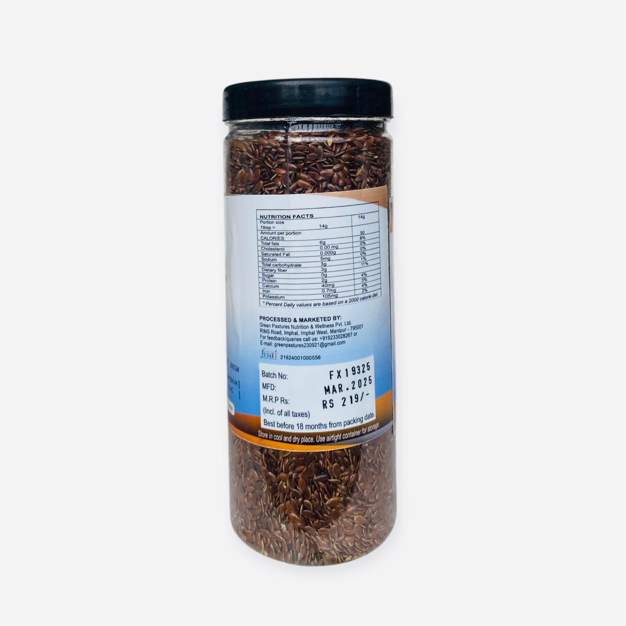Roasted Flax Seeds 300gm- DietiCare