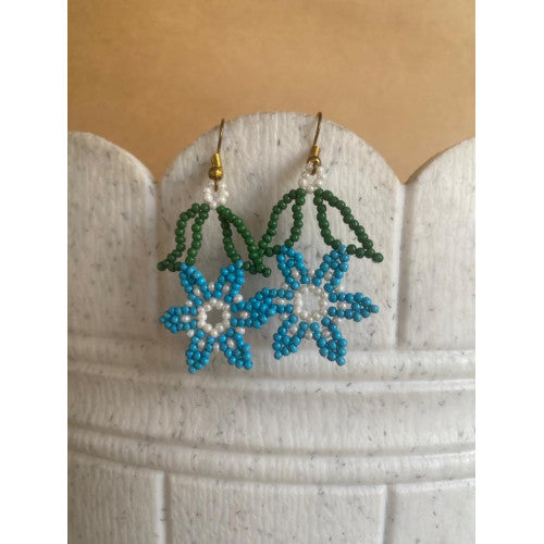 Upside down flower earrings - Flower Child