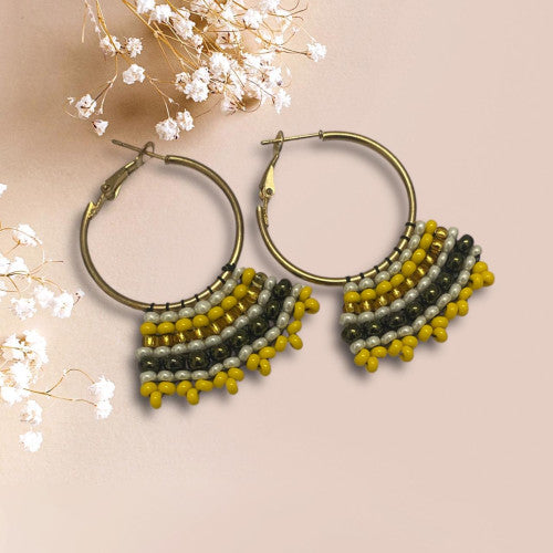Annie Sakhamo-Dazzle & Delight Hoops Earrings