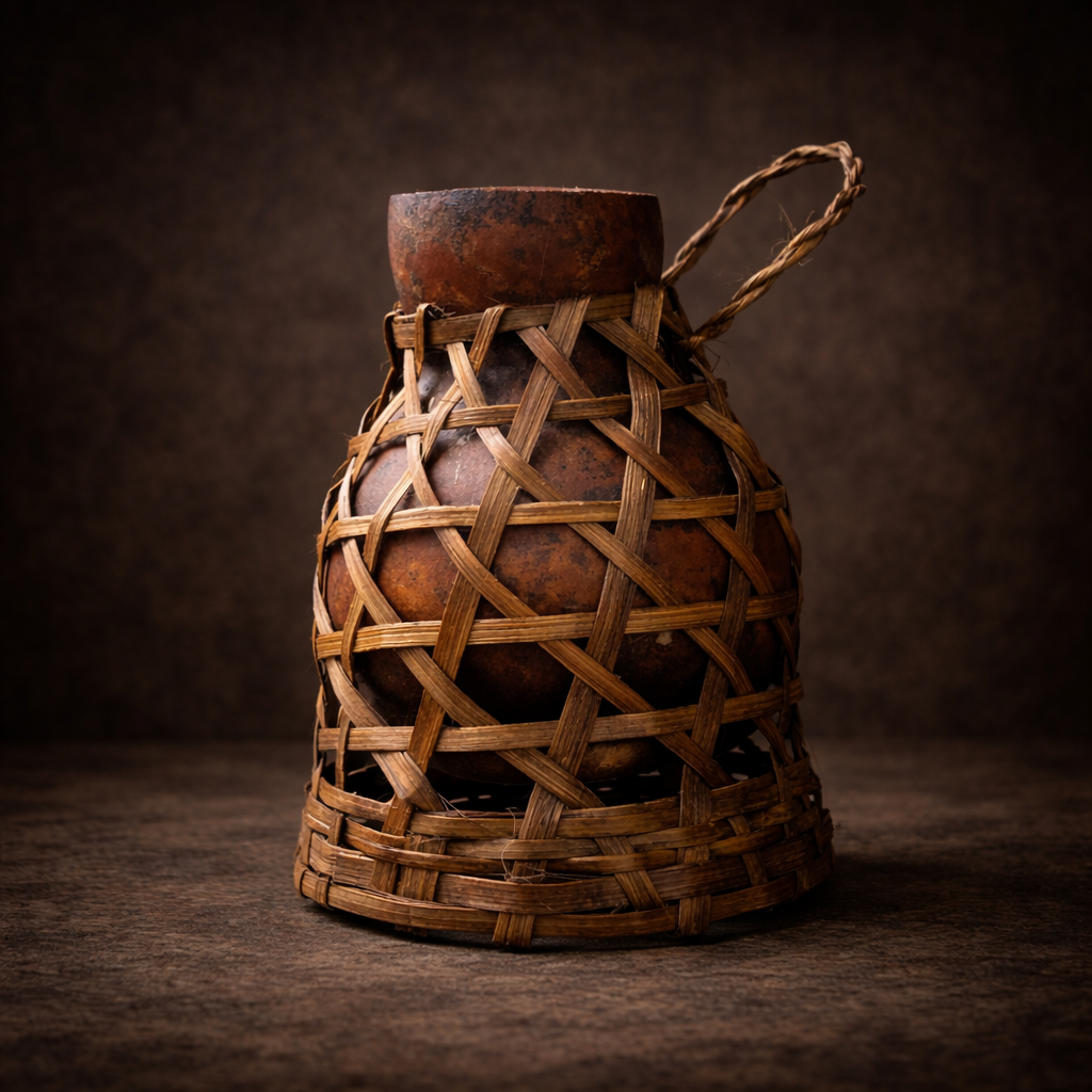 Olden Naga Relic Cup Made From Natural Gourd