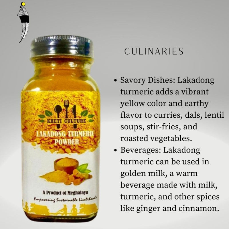 Lakadong Turmeric Powder 70gm by Kheti Culture