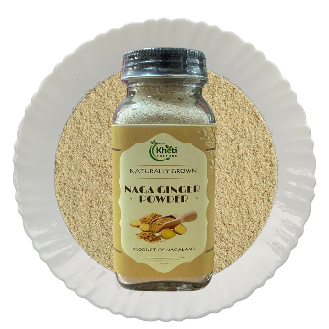 Naga Ginger Powder 70gm - Kheti Culture