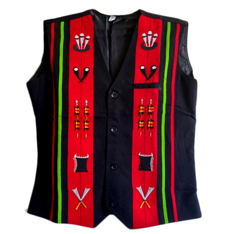 Waistcoat of Angami Naga Traditional motif - Ethnic Inspirations