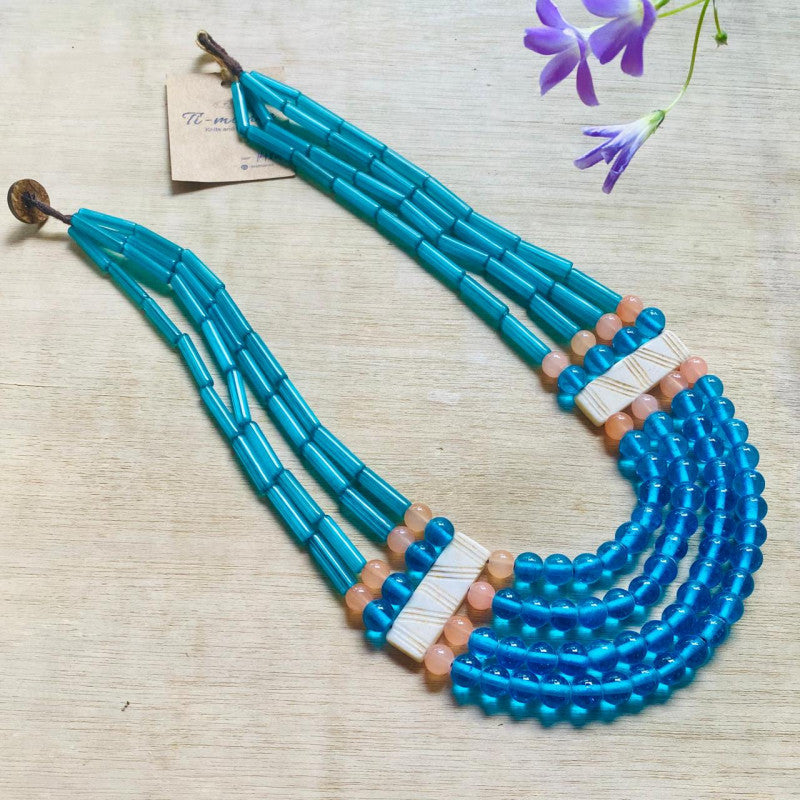 Annie Sakhamo -Glass Garden women necklace