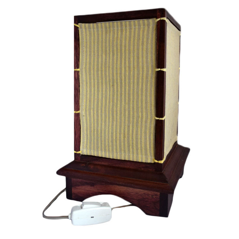 Artisan Designer Handmade Creame Lamp Stand By Sepoy Mutiny