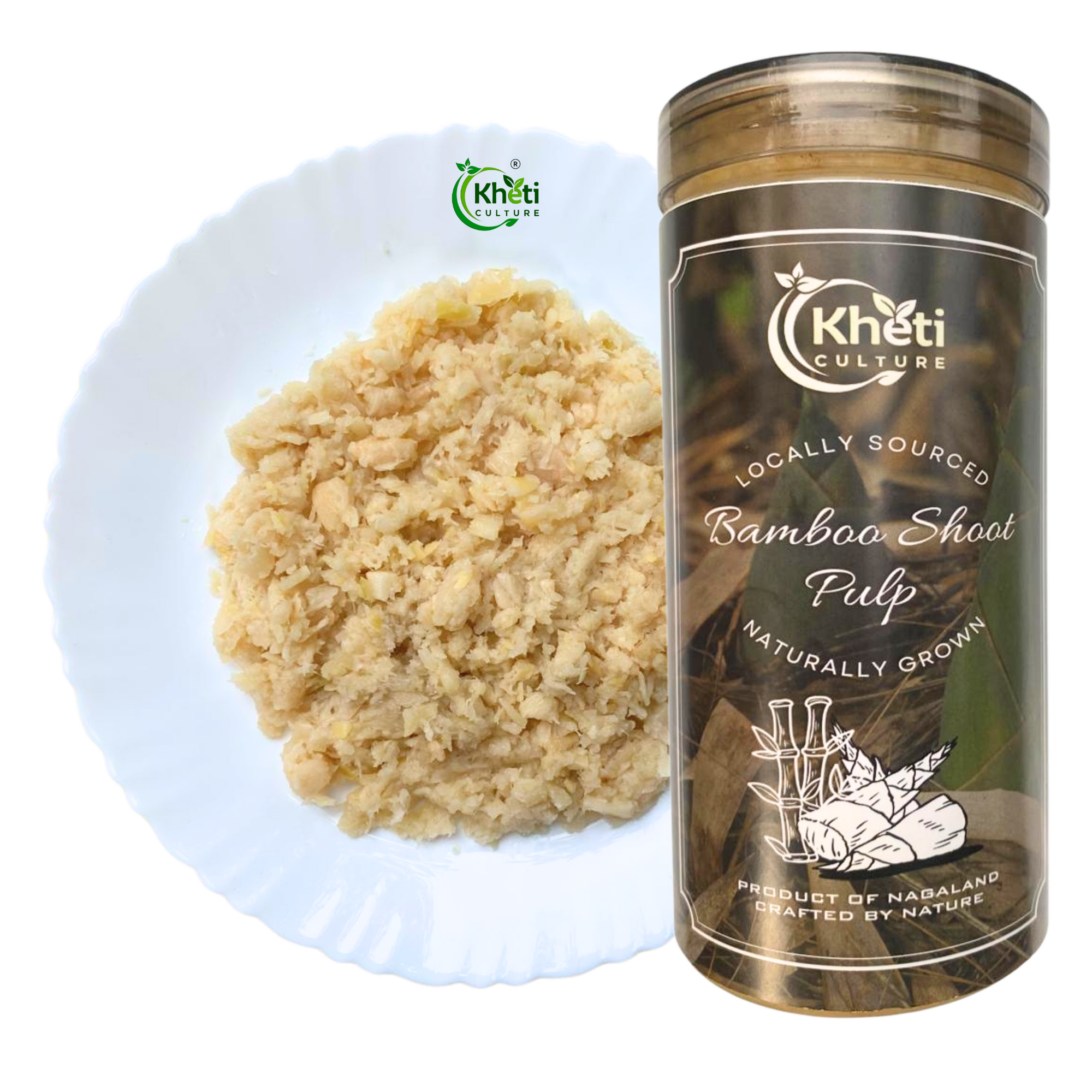 Kheti Culture Fermented bamboo shoot pulp 500 gm