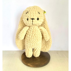 Big soft Bunny Hand crafted - IRA Homespun