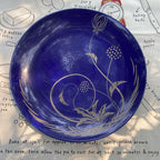 Blueartdecorativeplate-TheKnotandBow.