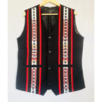 Chakhesang Man Waistcoat Motif design - MM's Collections