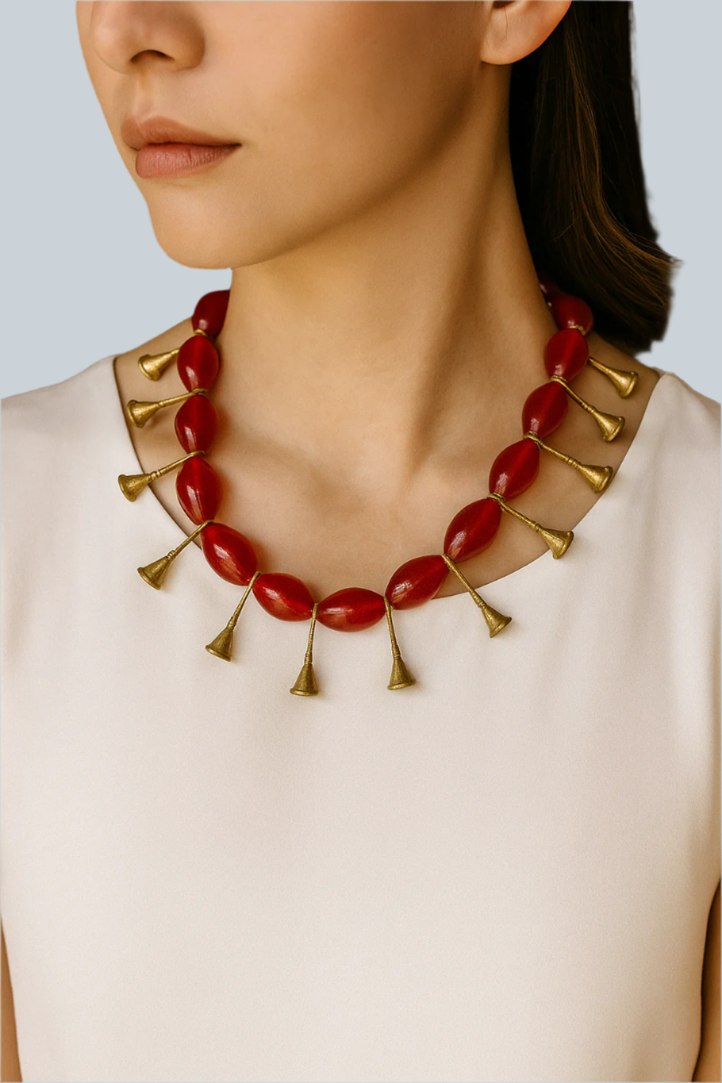 Cherry-Red-Necklace