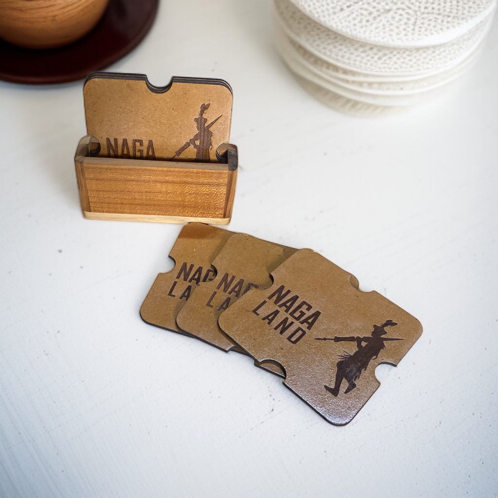 Coasters Naga Warrior MDF - Custom Creations