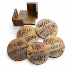 Coffee-quotes-tea coaster
