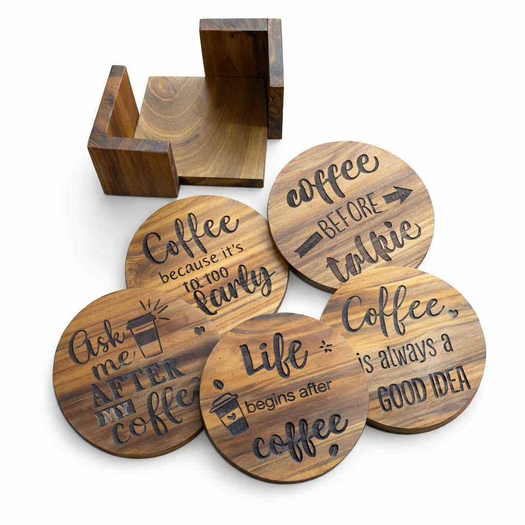 Coffee-quotes-tea coaster