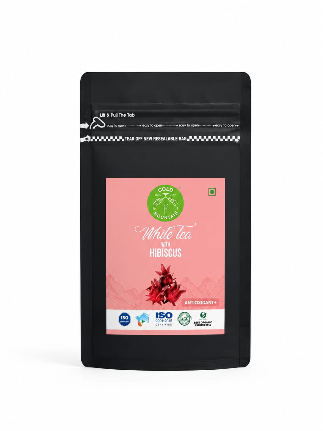 Cold Mountain Organic White Tea With Hibiscus 30g