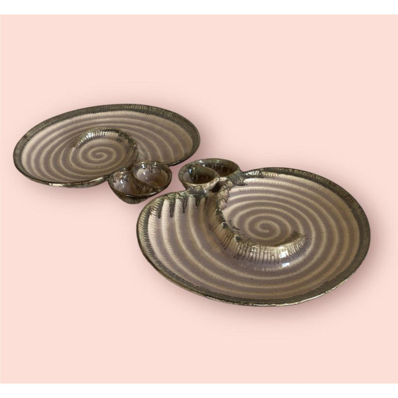 Cordelia - Sea Shell serving platter - The Knot and Bow