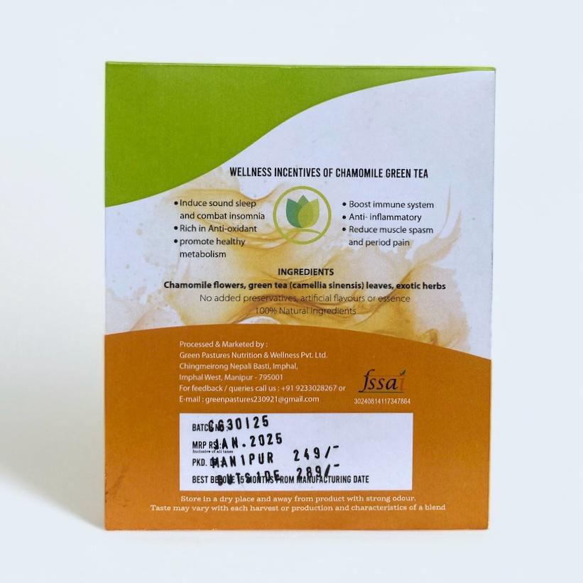 Dieticare- Chamomile green tea (Paper box)