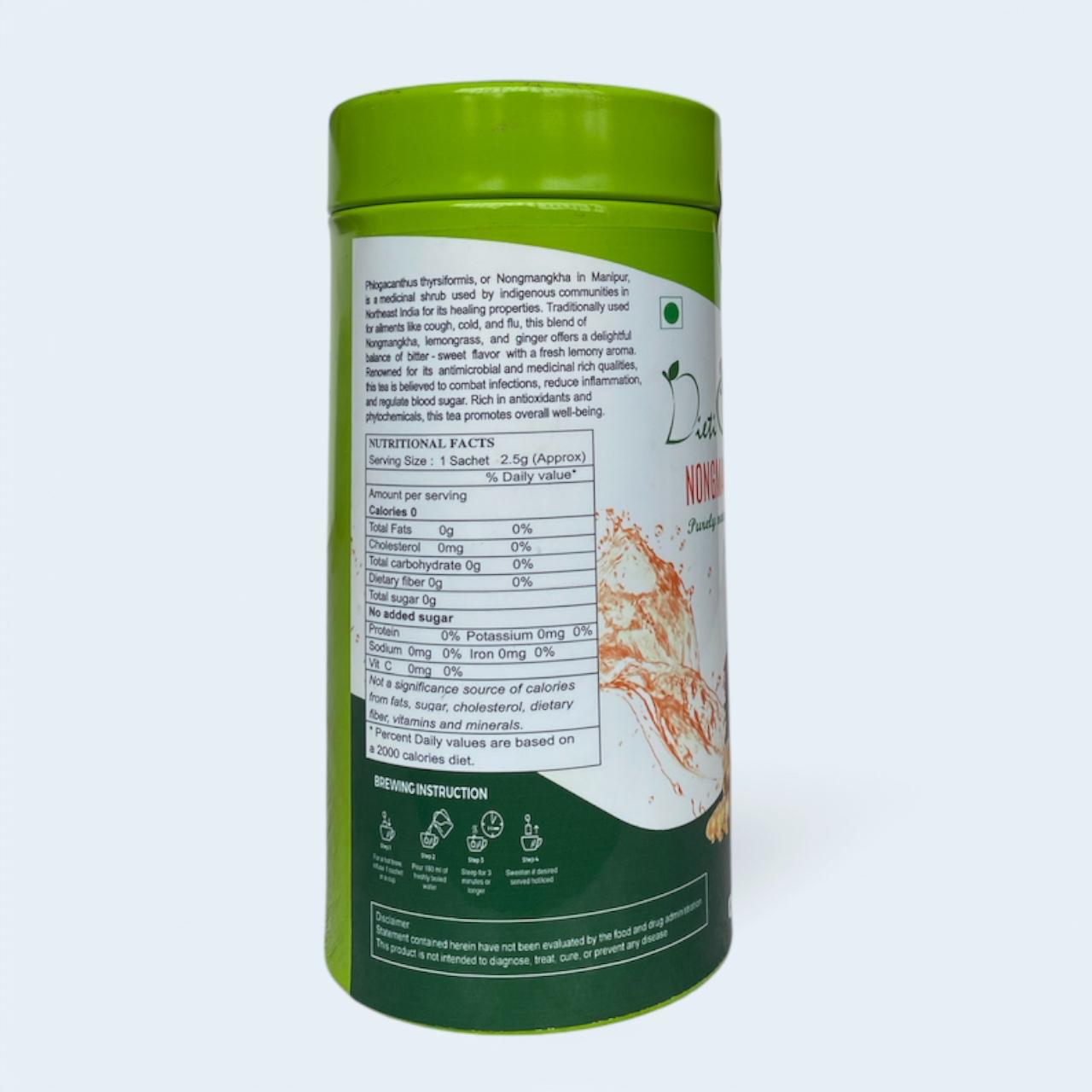 Dieticare- Nongmangkha Lemon Grass Tea (container)