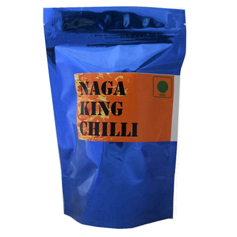Dried Naga King Chilli Organically Grown in Nagaland 500gms -Kheti culture