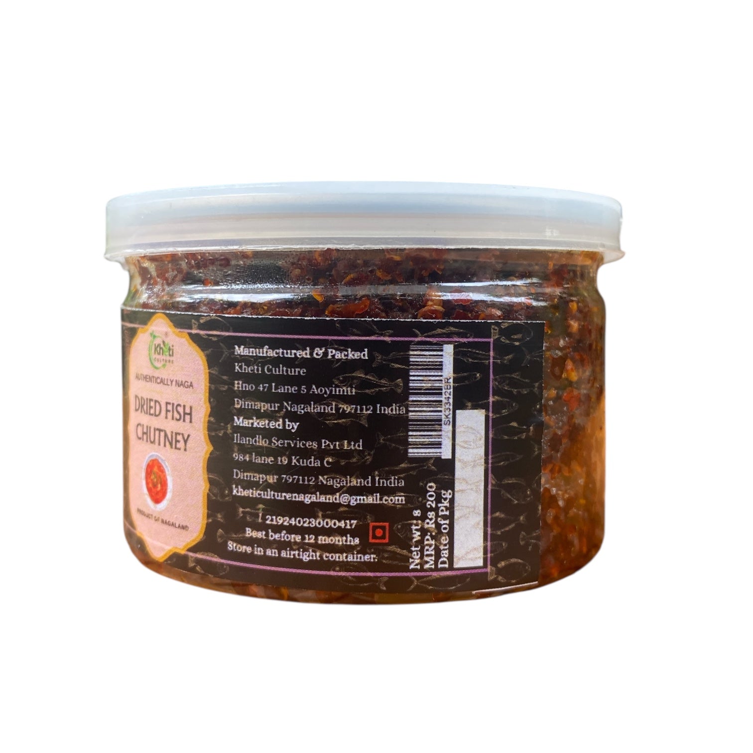Dried fish chutney-Kheti Culture