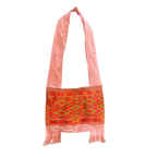Ethnic Inspiration-Konyak sling bag motif peach colour bag
