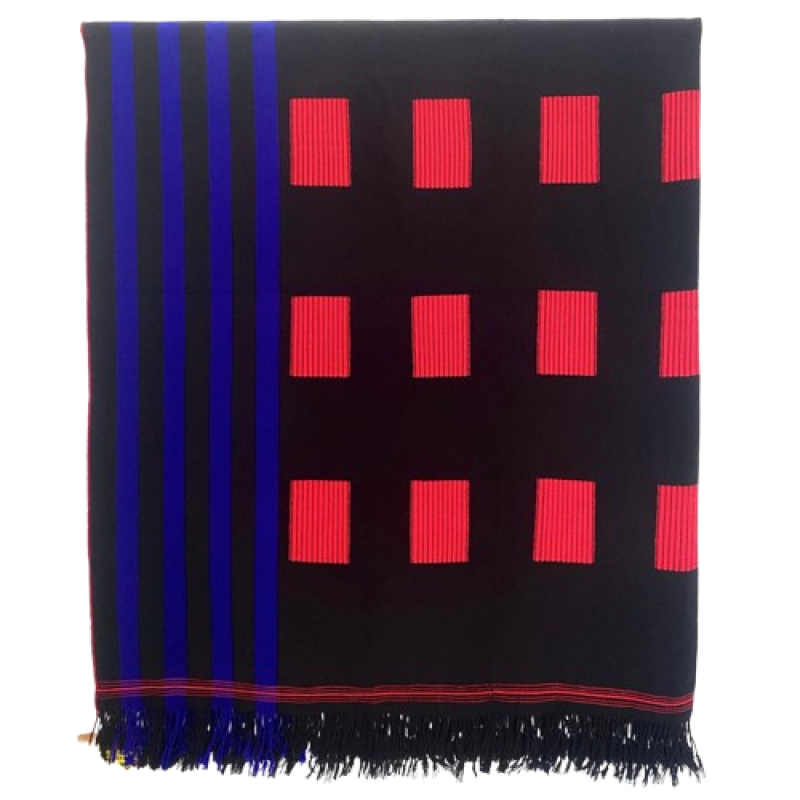 Ethnic Inspirations - Khiamniungan mens traditional shawl (XL)