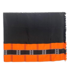 Ethnic Inspirations - Loinloom Backstrap woven Khiamniungan women traditional orange wrap around