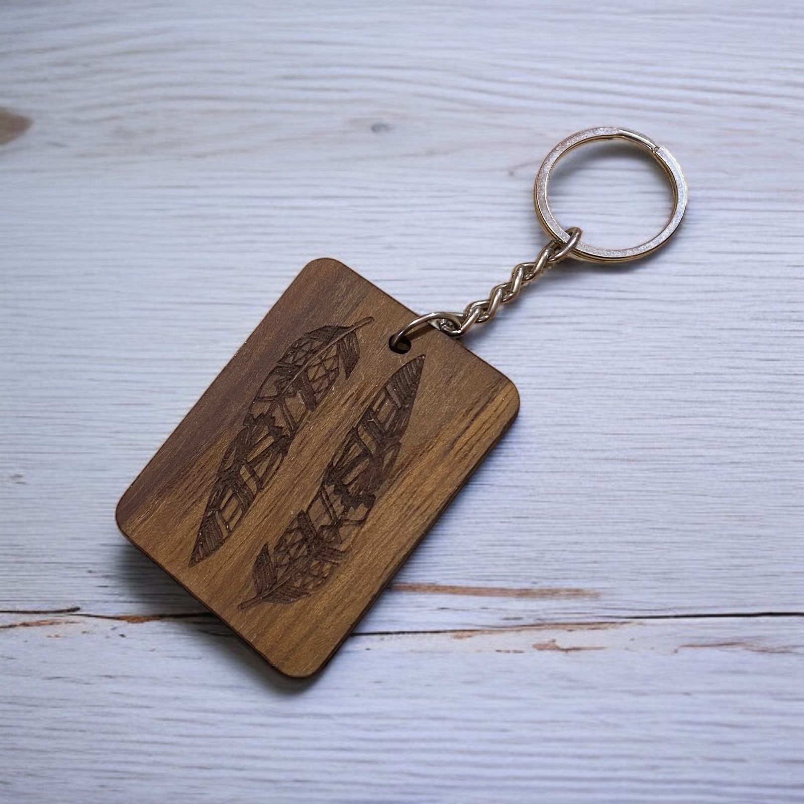 Feather-Craft-Key-Chain-Custom-Creations