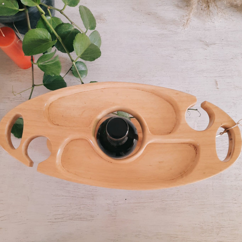 Fine Wine Wooden Caddy- Mawon Woodworks