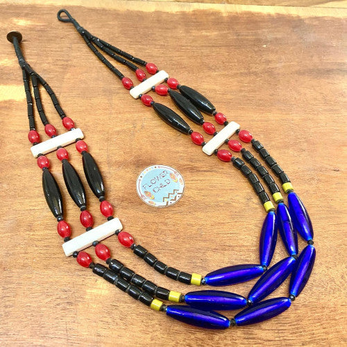 Flowerchild Pretty Ao Nagaland Motif Necklace