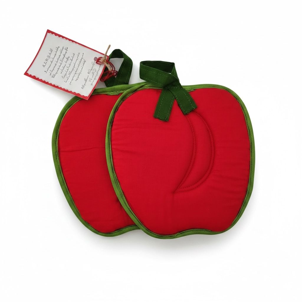 Red Apple pot holder