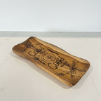 Good Food is Good mood wooden platter- Custom Creations