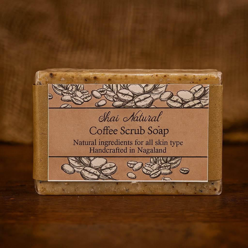 Handcrafted-Coffee-Scrub-Soap-Shai-Natural.