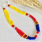 Jongsama Necklace - Yellow Dimasa Ethnic Collection