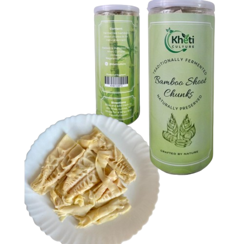 Kheti Culture-Fermented Bamboo Shoot Chunks 500g