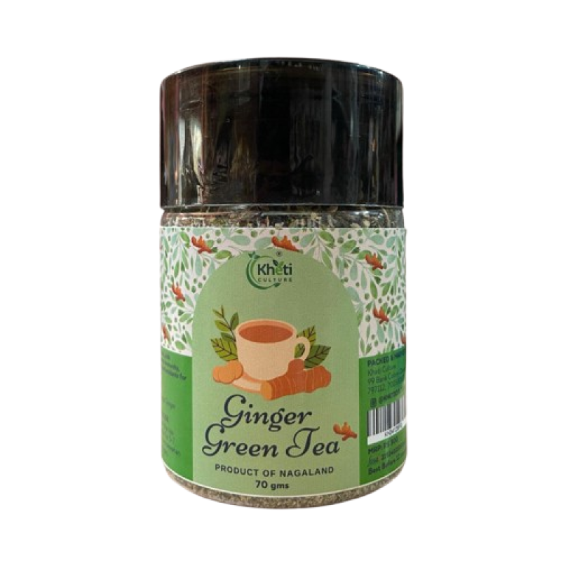 Kheti culture- Ginger green tea 70gms
