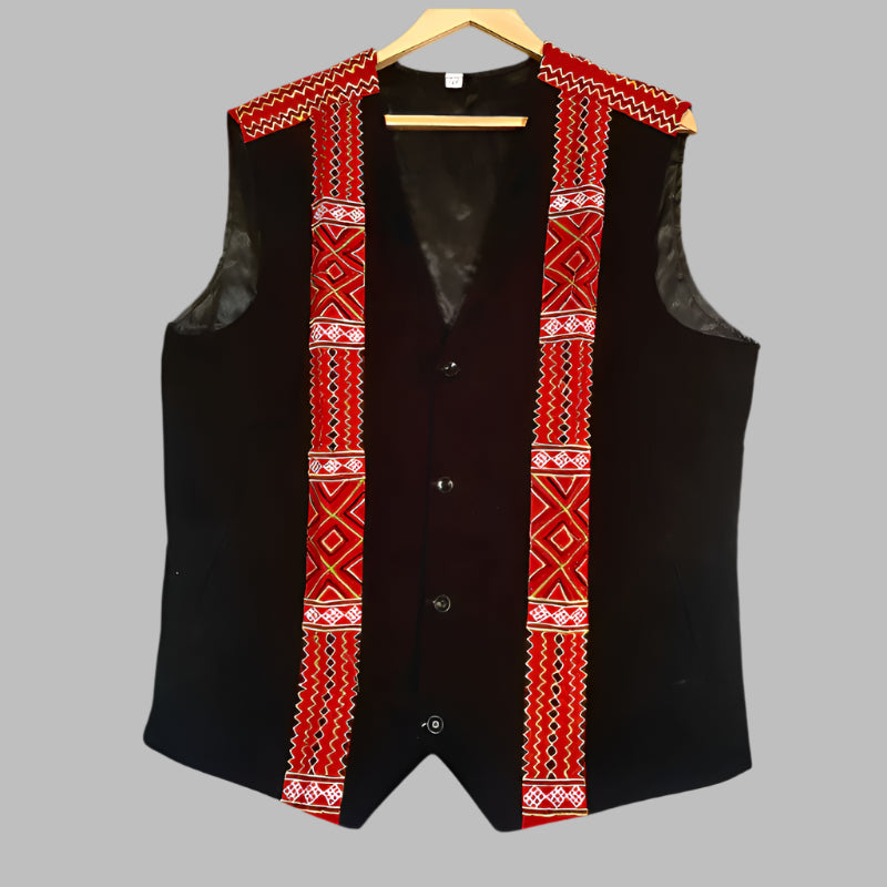 Konyak Traditional Men Waistcoat - Ethnic Inspiration
