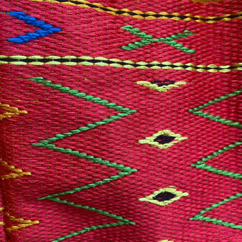 Konyak motif Orange Sling bag-Ethnic Inspiration