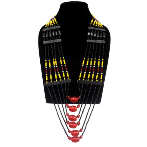 Flower child - Kuki traditional motif necklace